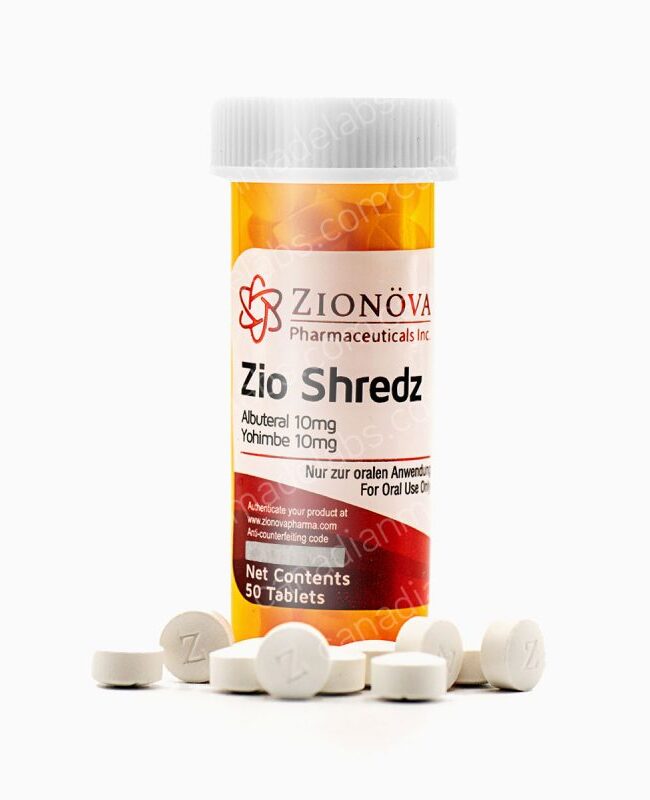 ZIO SHREDZ (20MG) (50 TABLETS)